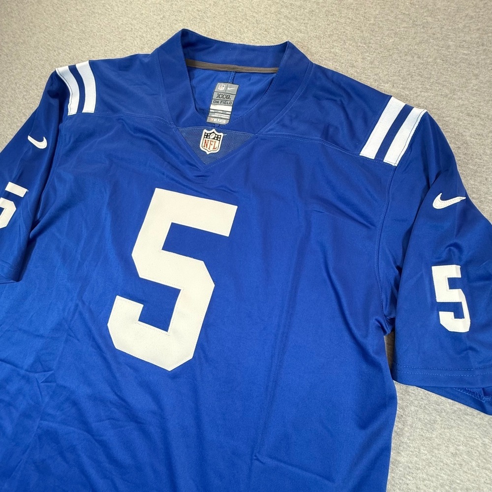 Nike NFL Indianapolis Colts Anthony Richardson 5 Jersey Mens 3XL Blue